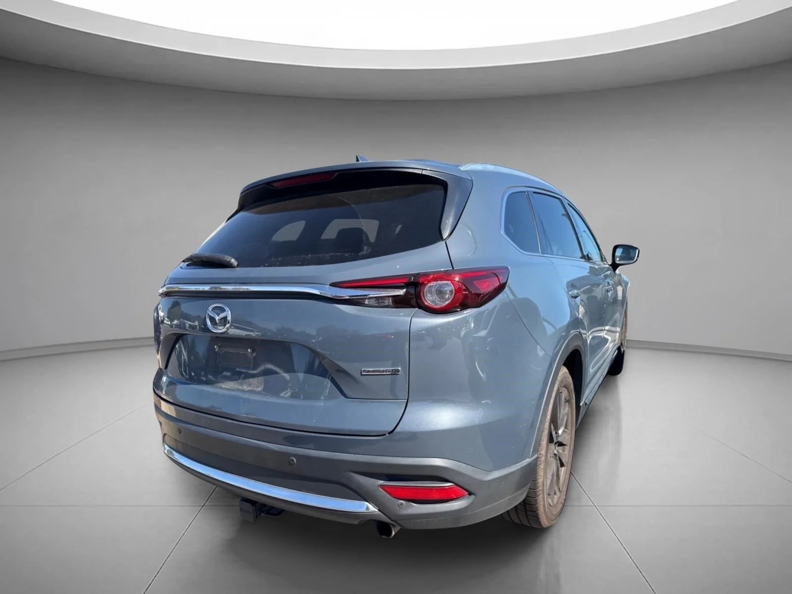 Used 2021 Polymetal Gray Mazda Carbon Edition image 15