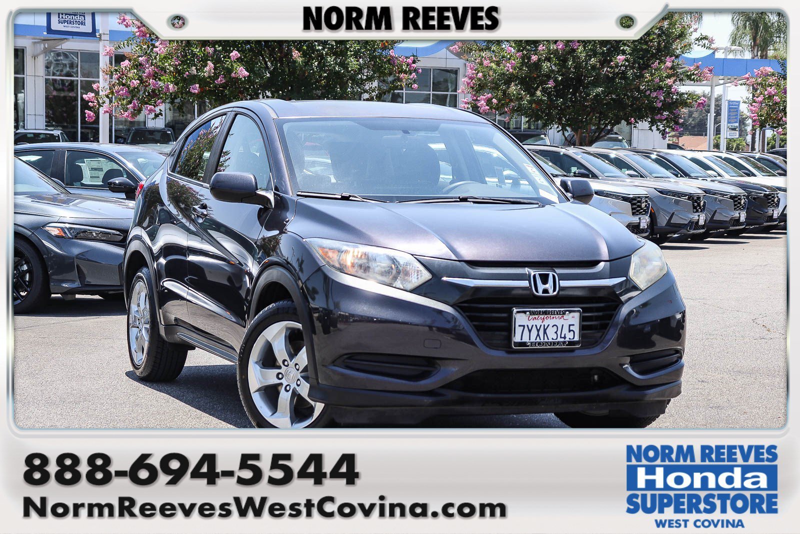 Certified Used 2017 Modern Steel Metallic Honda LX image 1