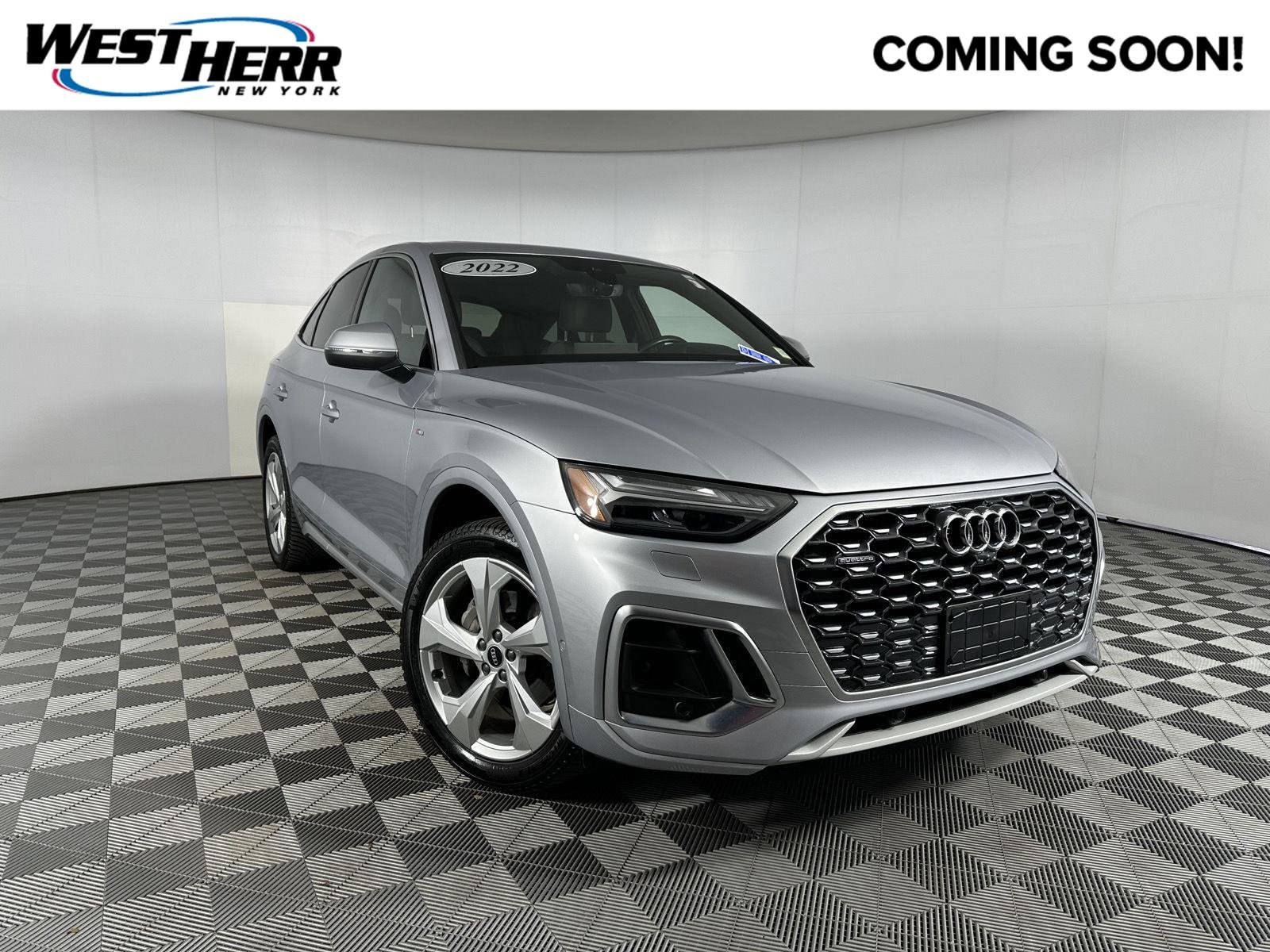 Used 2022 Florett Silver Metallic Audi S line Prestige image 1