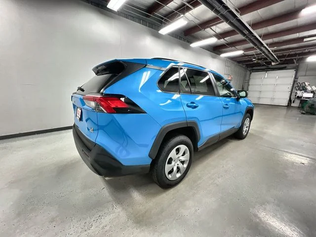 Certified Used 2021 Blue Toyota LE image 8