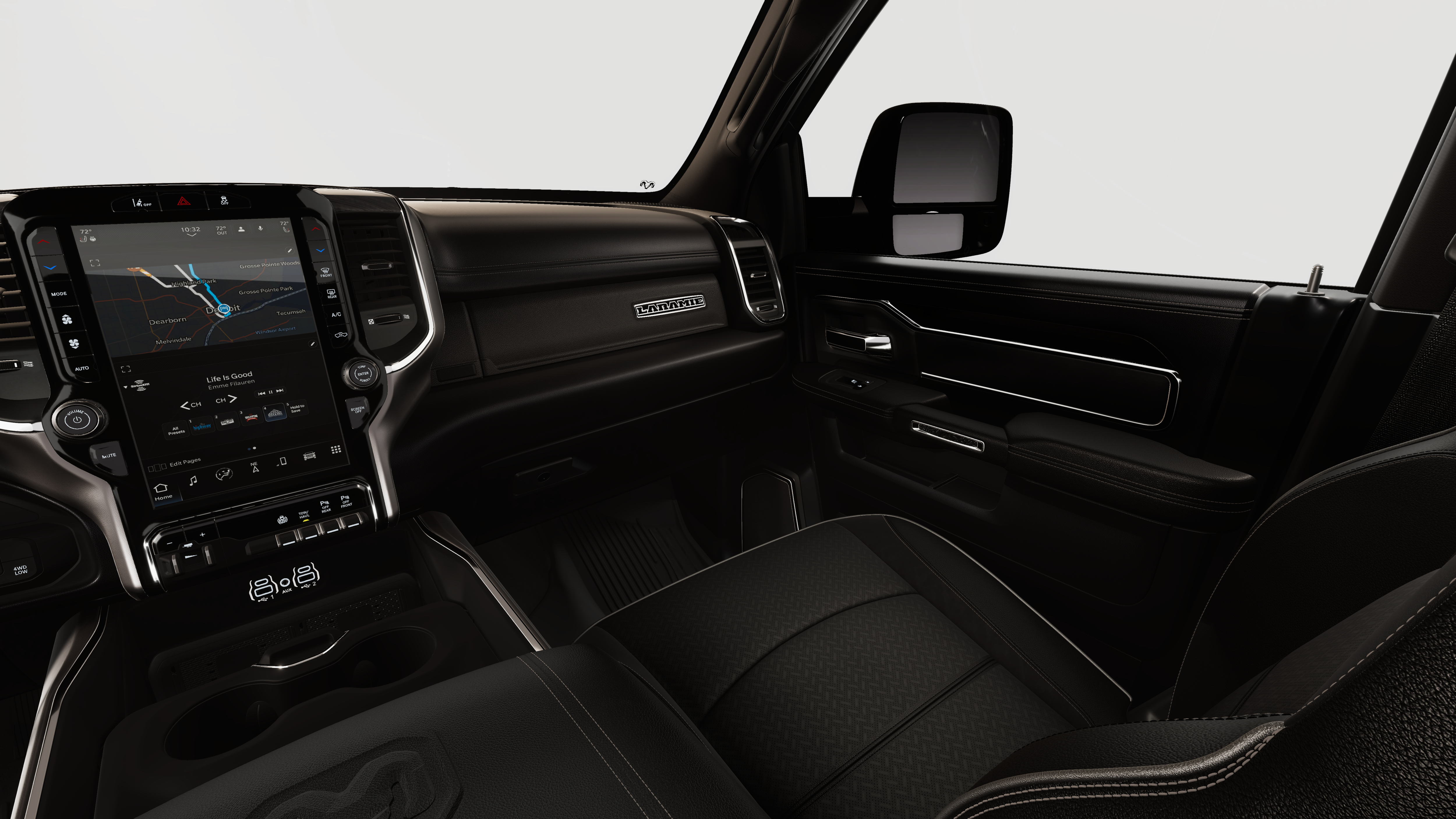 New 2026 Silver-Zynith Exterior Paint RAM LARAMIE image 7