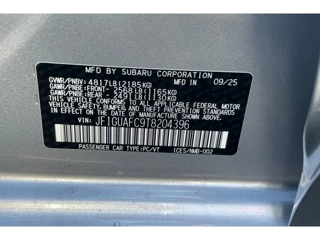 2026 Subaru Impreza Sport - Photo 54