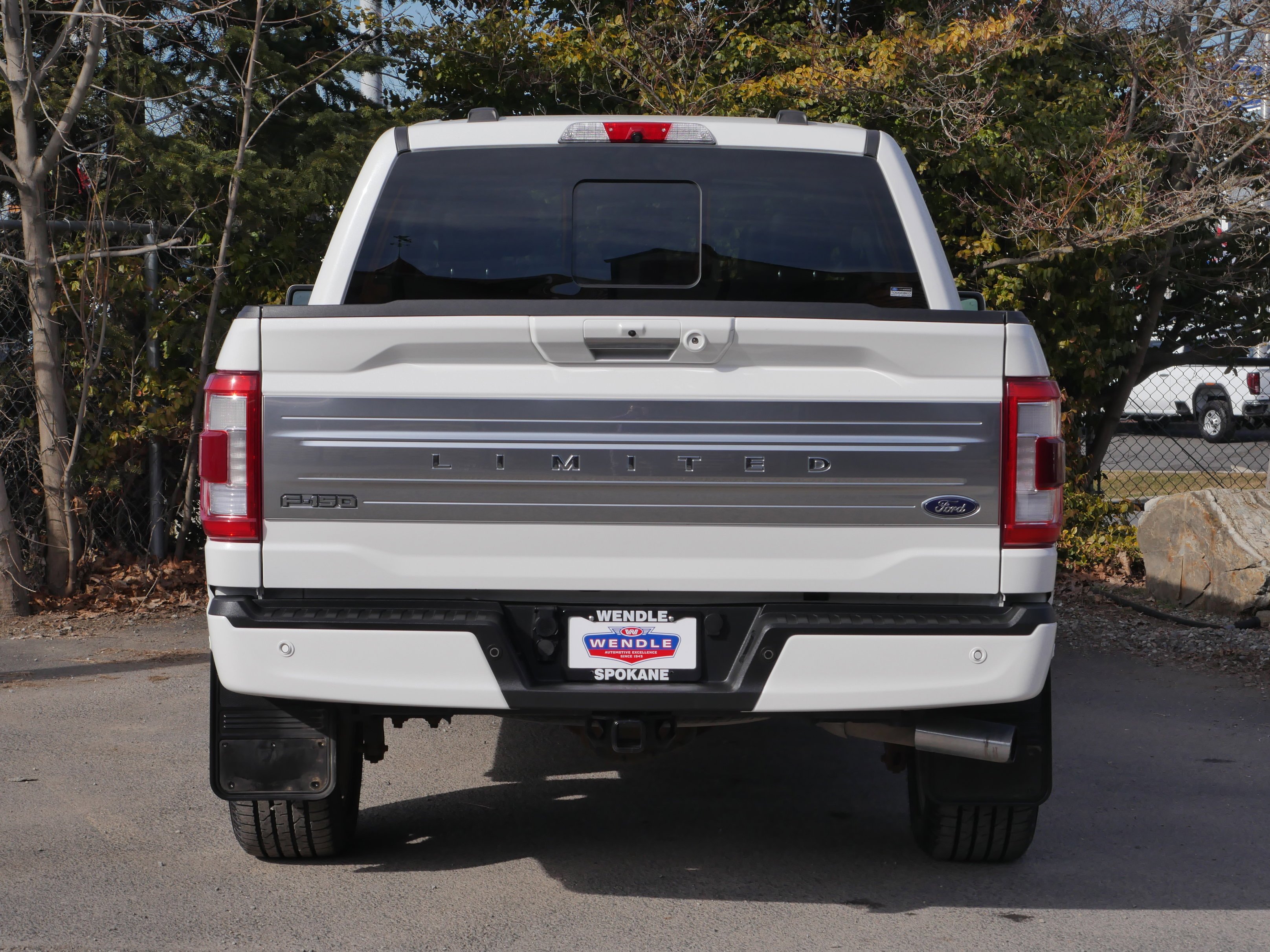 Certified Used 2021 Star White Metallic Tri-Coat Ford Limited image 24