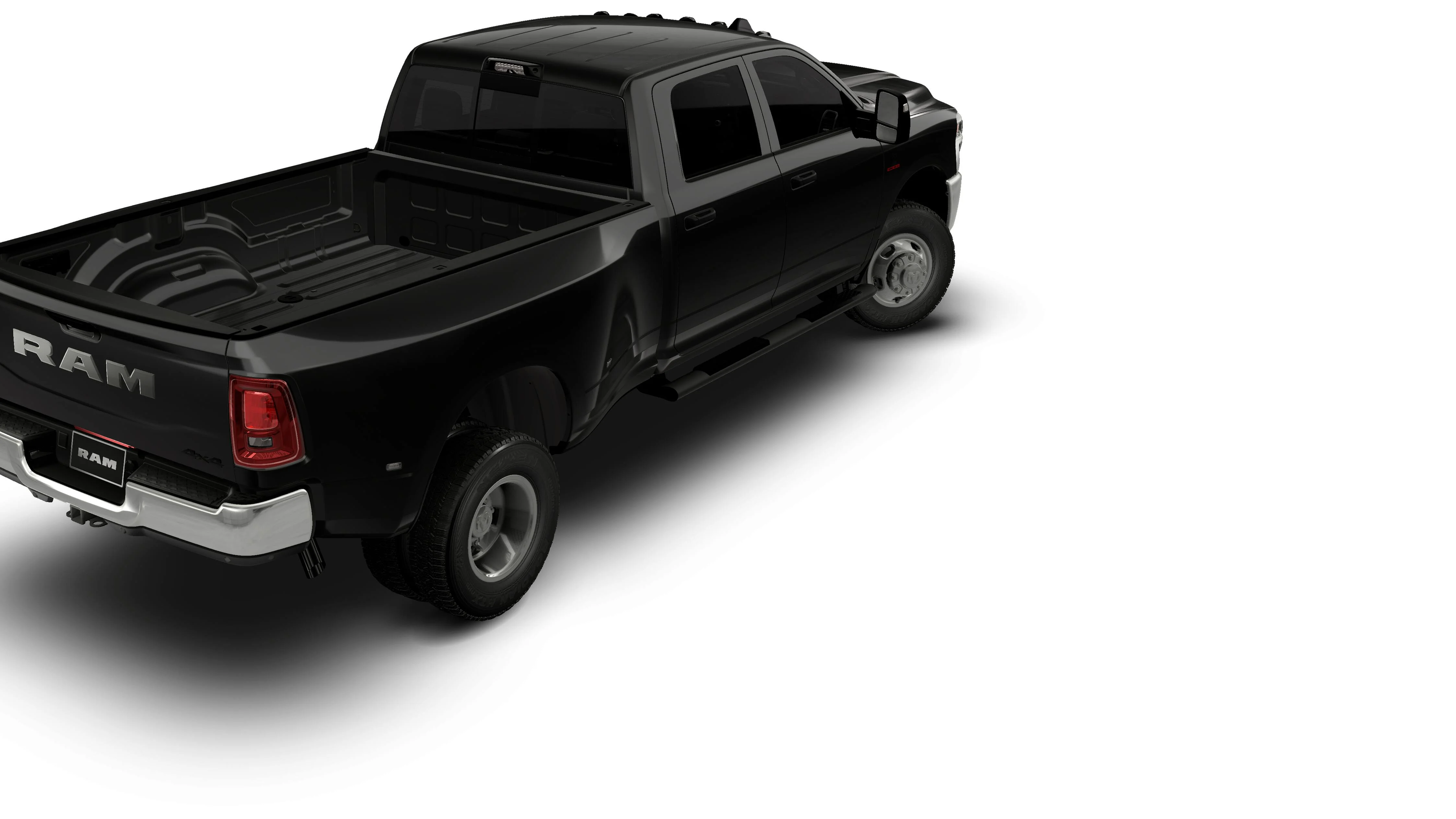New 2026 Diamond Black Crystal Pearl-Coat Exterior Paint RAM TRADESMAN image 28