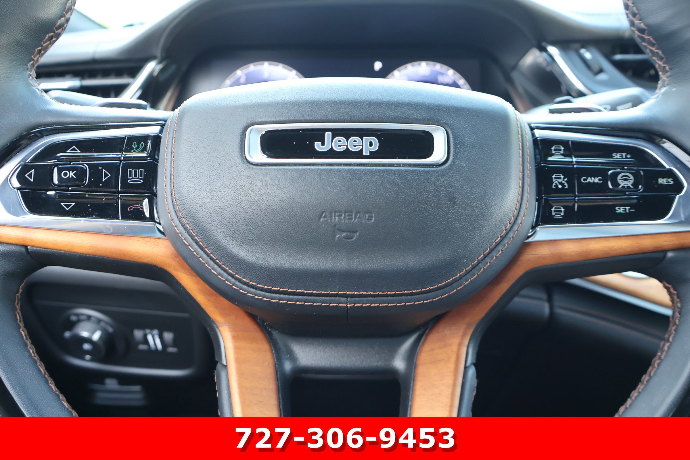Used 2022 Bright White Clearcoat Jeep Summit Reserve image 23