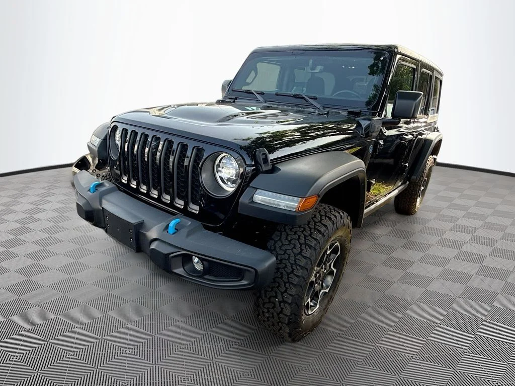 Used 2023 Black Jeep Rubicon 4xe image 2