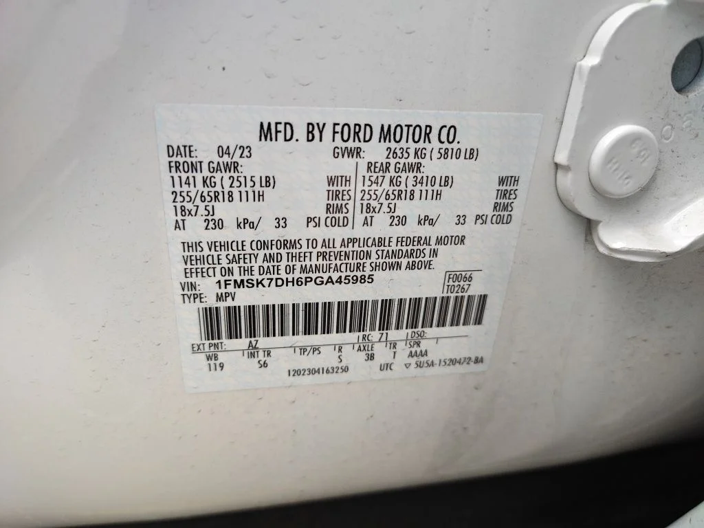Used 2023 White Ford XLT image 11