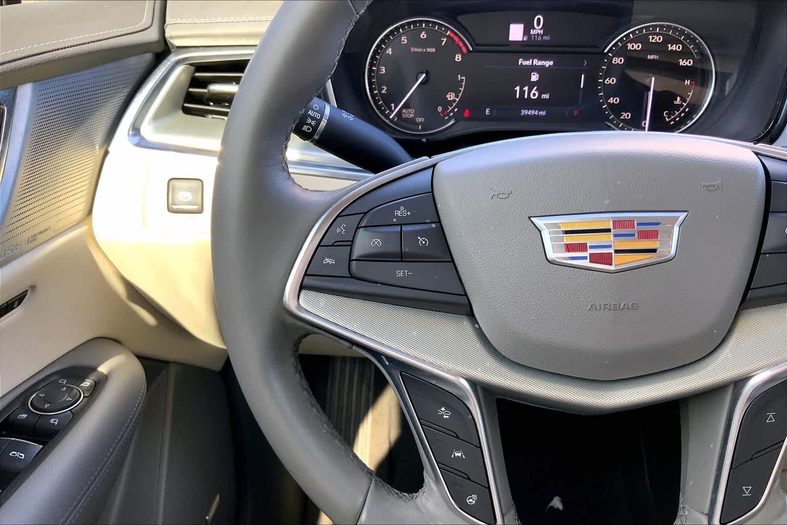 Used 2023 Stellar Black Metallic Cadillac FWD Premium Luxury image 24