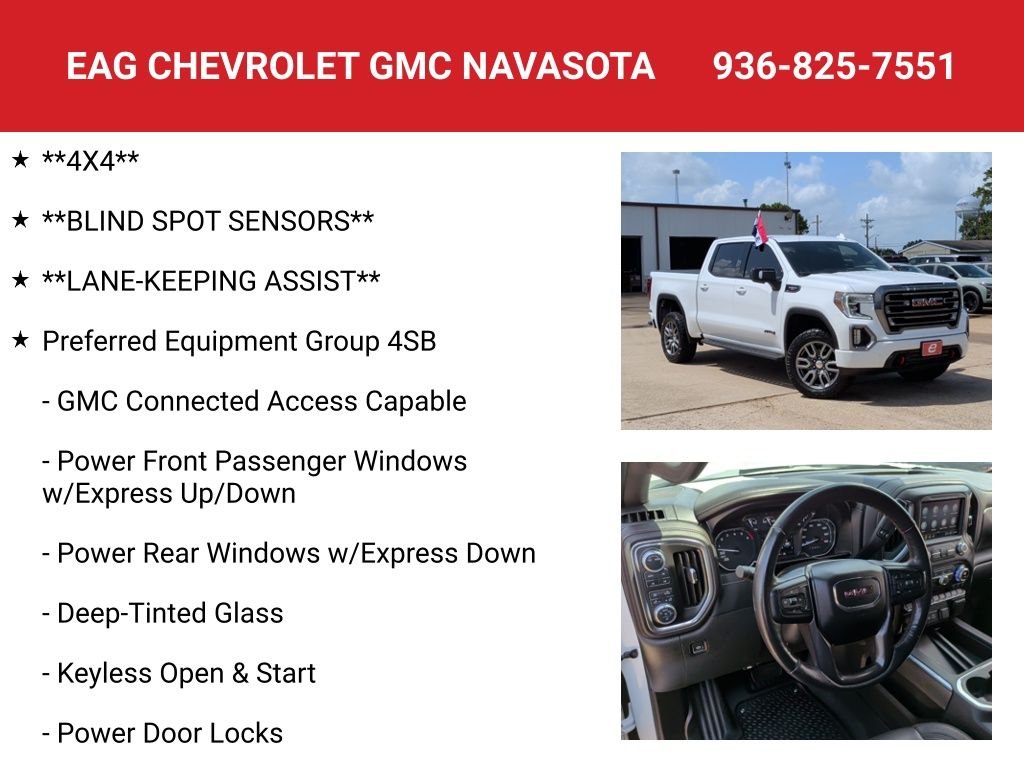 Used 2021 White GMC AT4 image 8