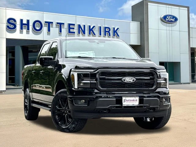 New 2026 Agate Black Metallic Ford Lariat® image 1