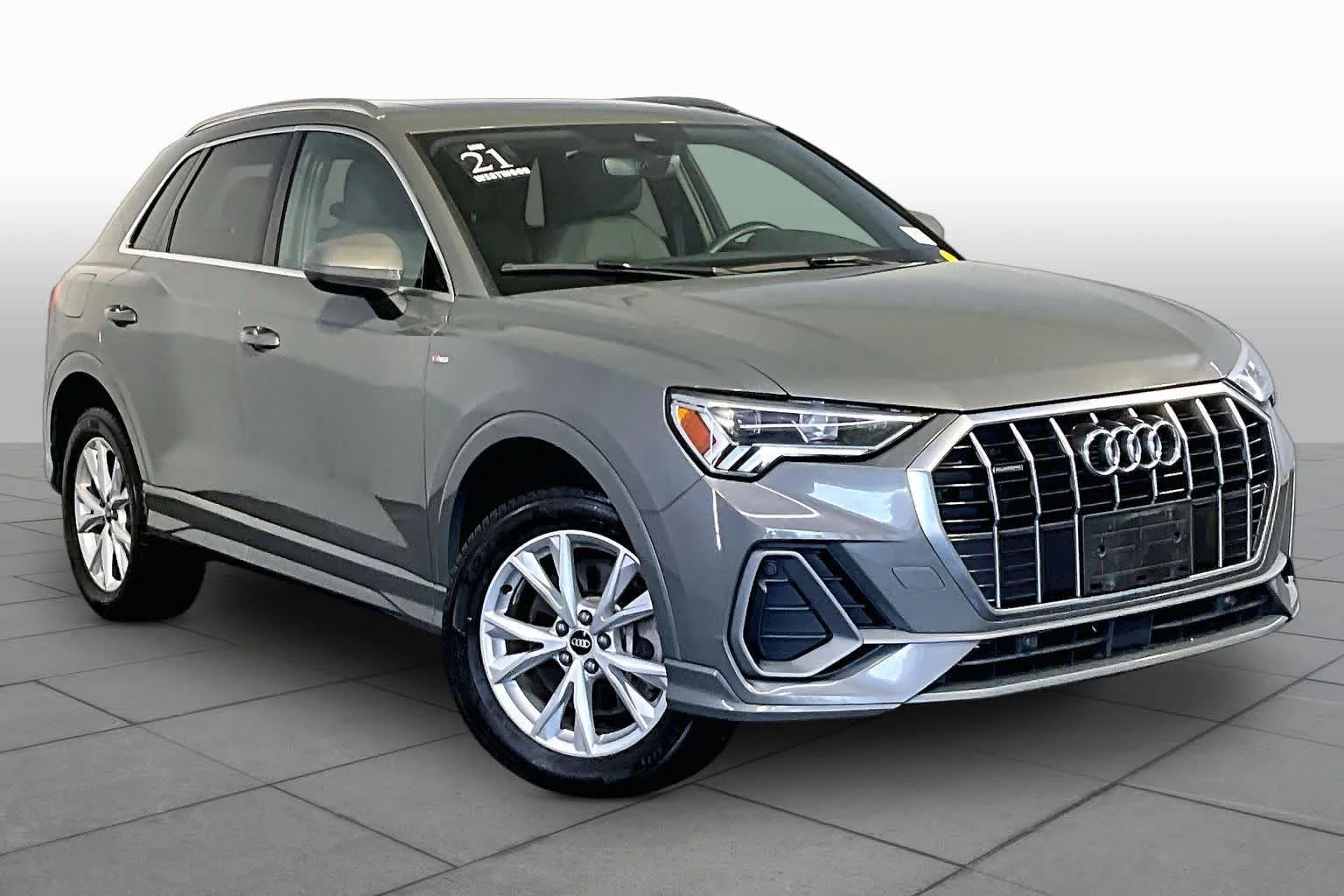 Used 2021 Chronos Gray Metallic Audi S line Premium Plus image 3