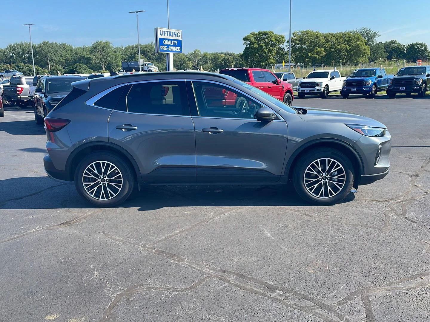 Used 2025 Carbonized Gray Metallic Ford PHEV image 6