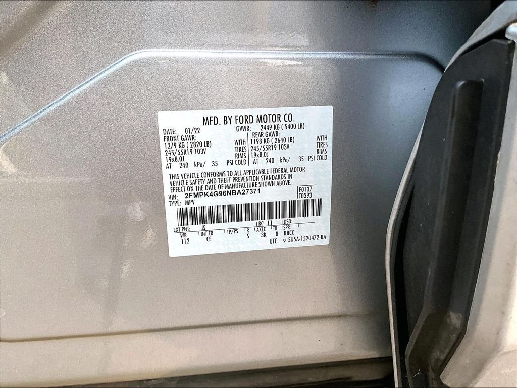 Used 2022 Silver Ford SE image 33