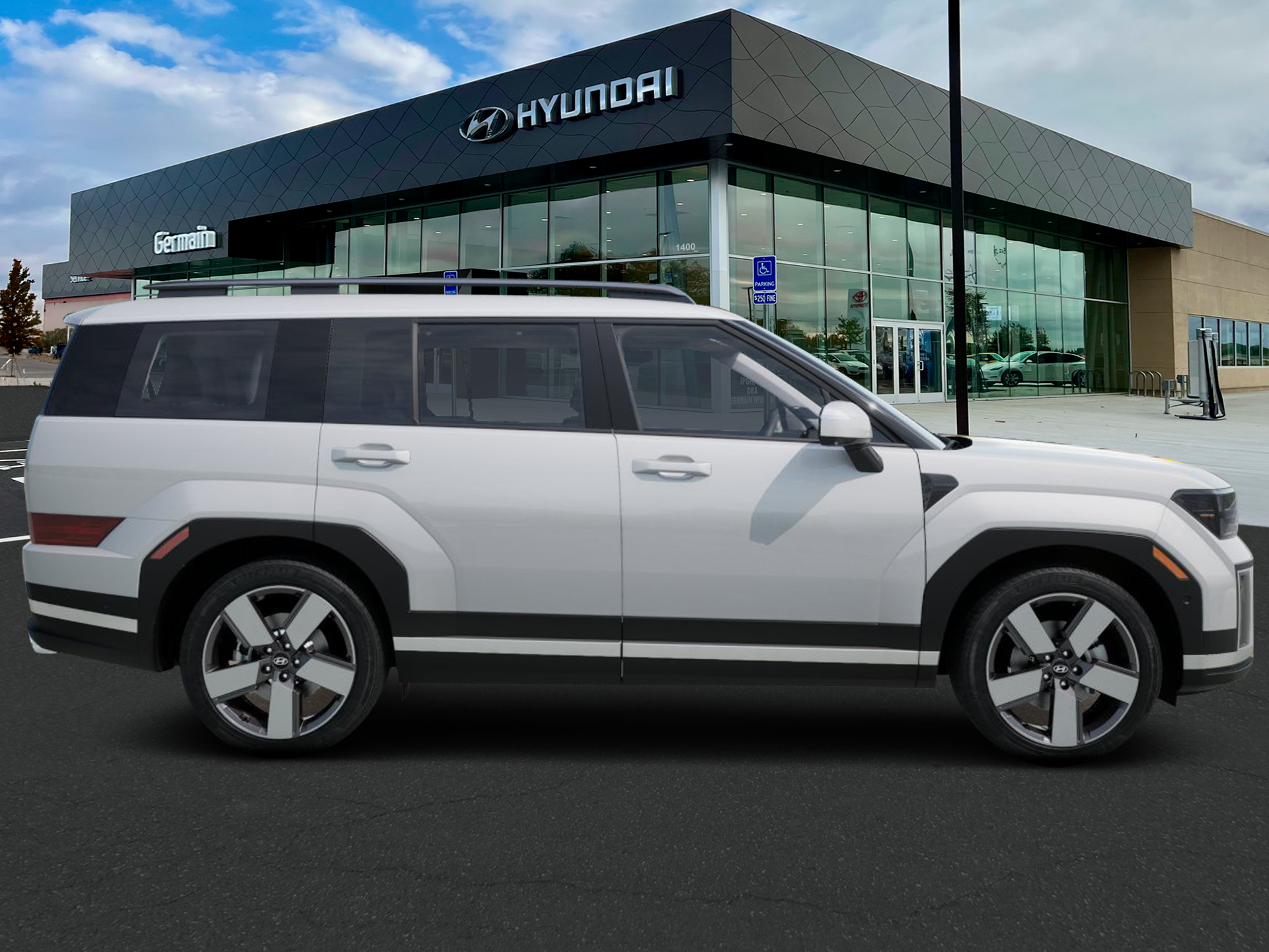 New 2027 Serenity White Hyundai Limited FWD image 6