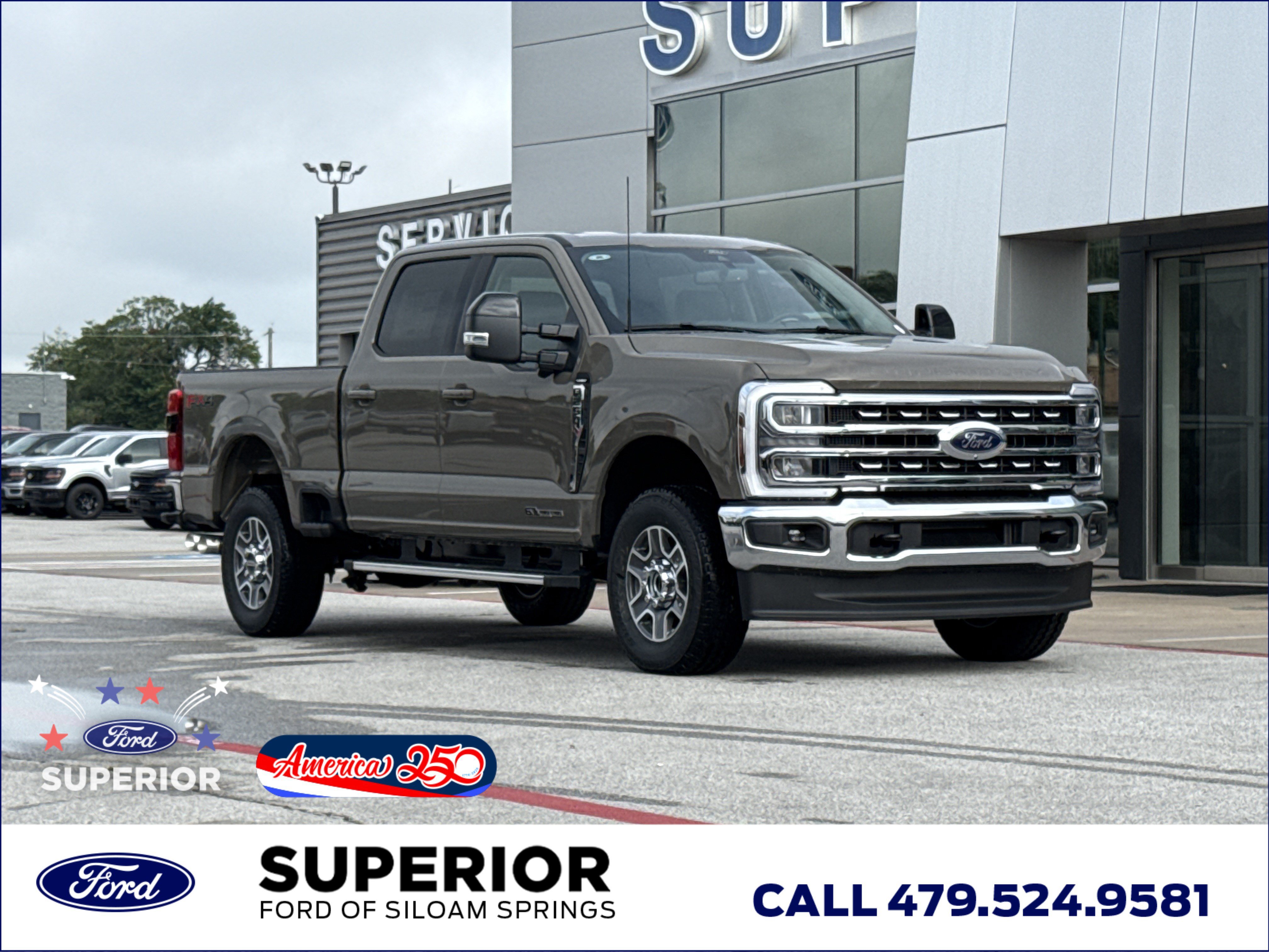 New 2026 Marsh Gray Ford Lariat 4WD image 1