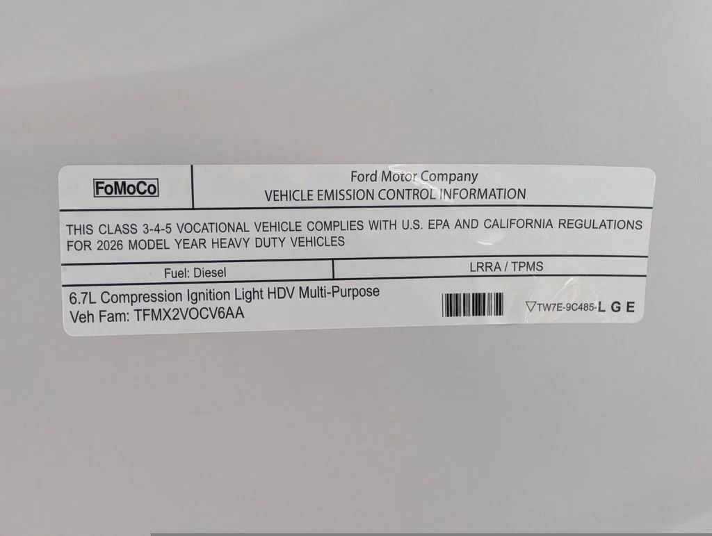 New 2026 Oxford White Ford F-350® XL image 28