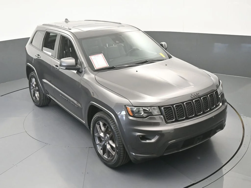 Used 2021 Granite Crystal Metallic Clearcoat Jeep Limited image 54