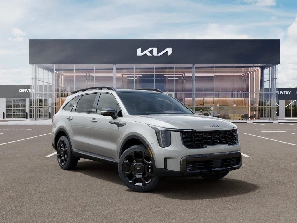 New 2026 Ivory Silver Kia X-Line SX AWD image 8