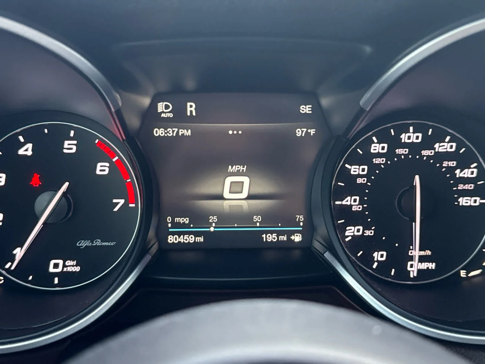 Used 2019 BLUE Alfa Romeo Sport image 11