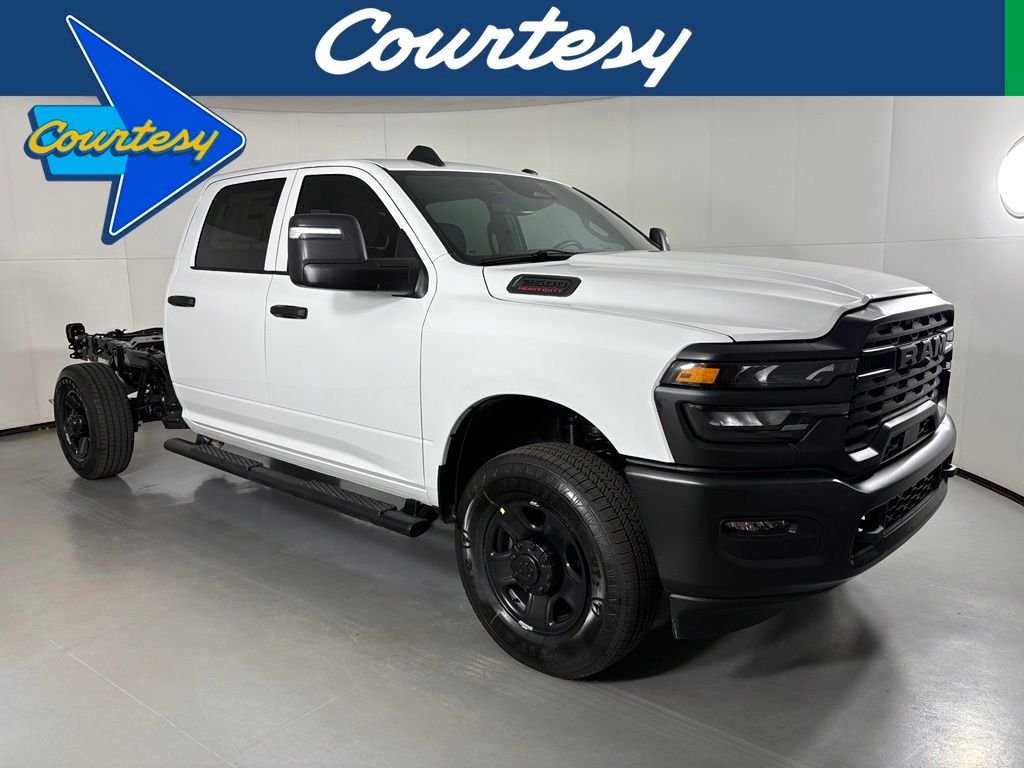 New 2026 Bright White Clear-Coat Exterior Paint RAM Tradesman image 1