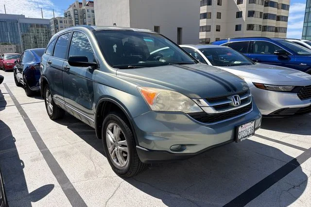 Used 2011 Opal Sage Metallic Honda EX image 2