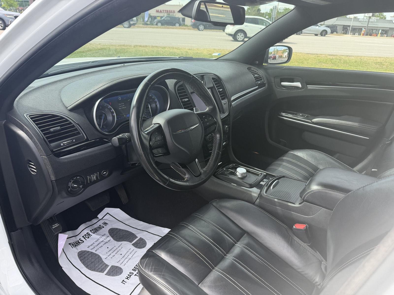 Used 2021 Bright White Clearcoat Chrysler 300S image 13