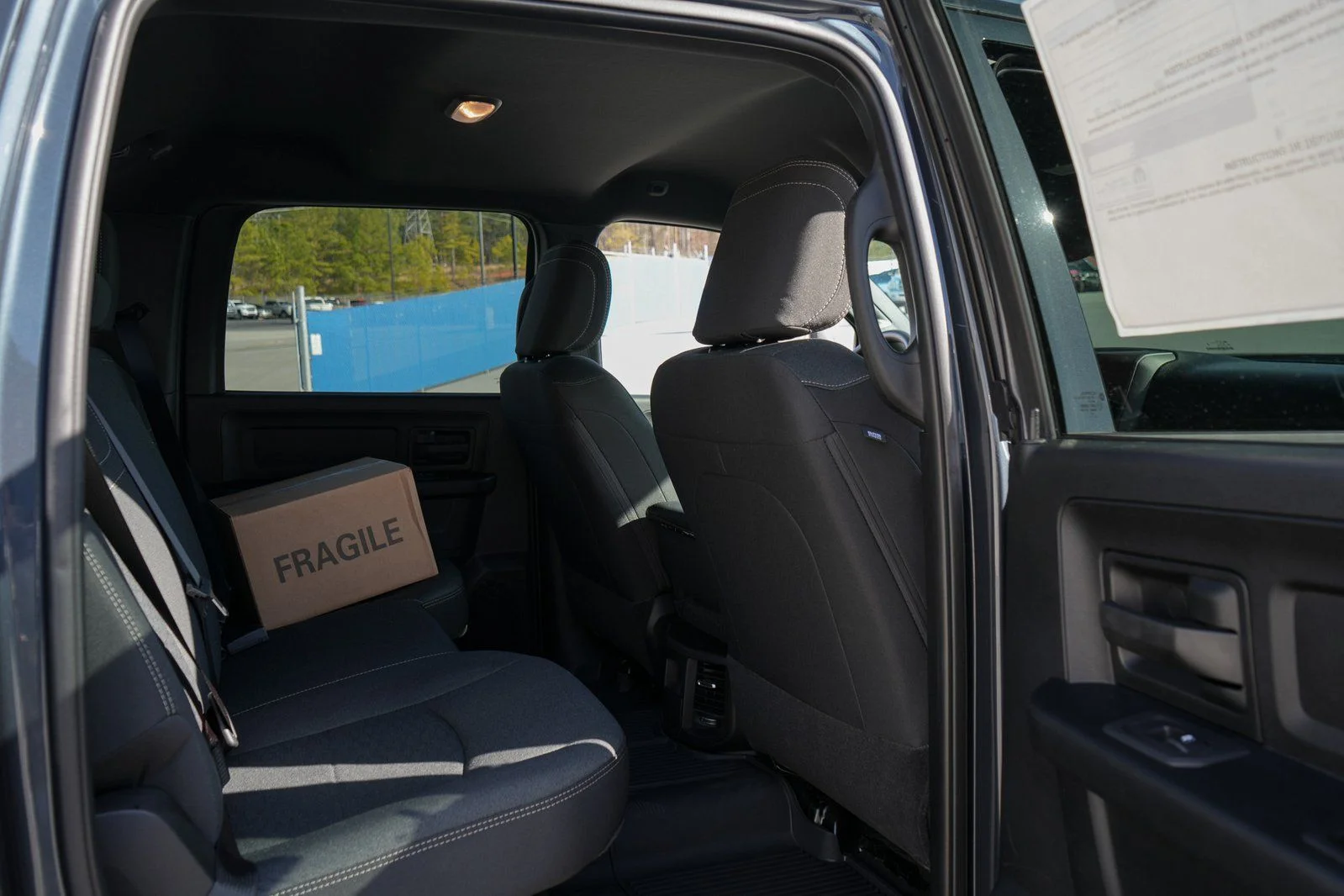 New 2026 Forged Blue Metallic Exterior Paint RAM Tradesman image 20