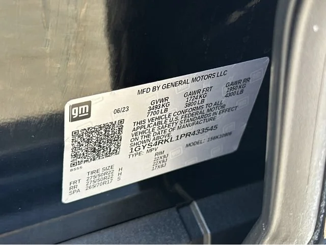 Certified Used 2023 BLACK RAVEN Cadillac 4WD Sport Platinum image 37