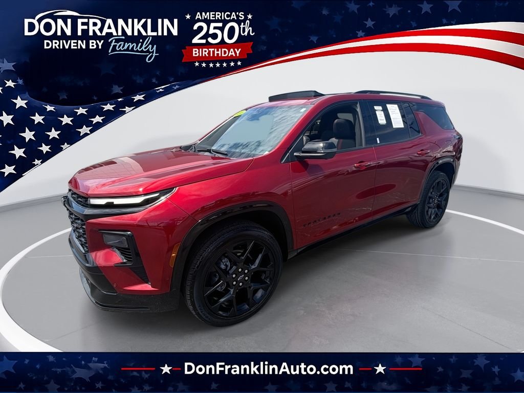 Certified Used 2024 Red Chevrolet RS image 1