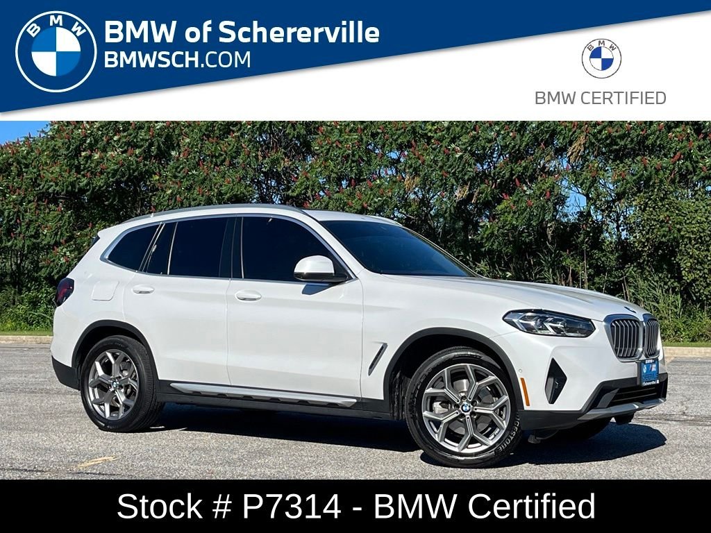 Certified Used 2024 Mineral White Metallic BMW xDrive30i image 1