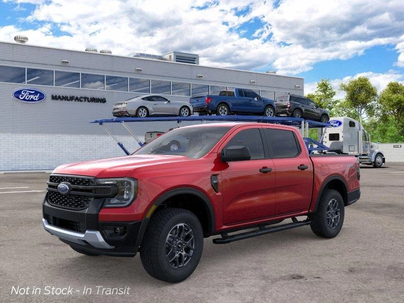 New 2026 Ruby Red Metallic Tinted Clearcoat Ford XLT image 2