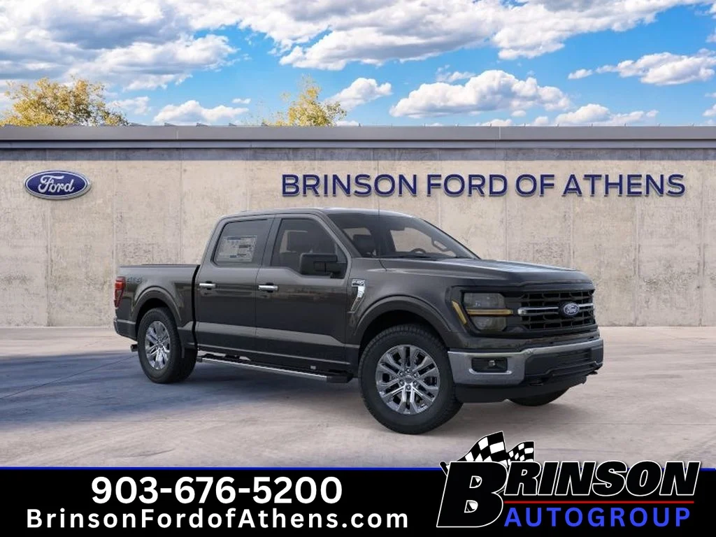 New 2026 Agate Black Metallic Ford XLT image 7