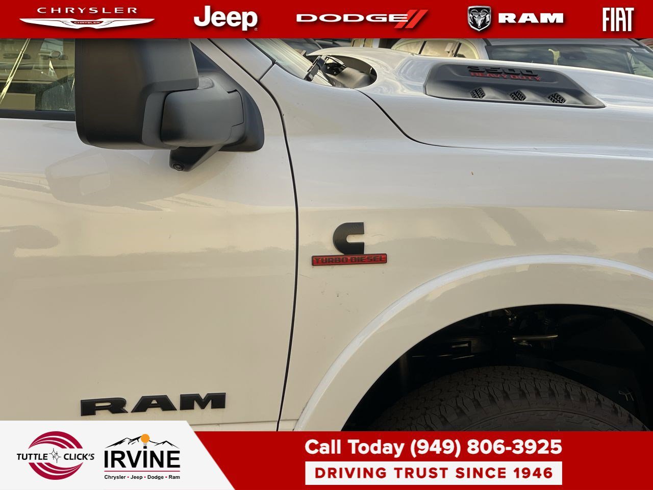 New 2026 Bright White Clear-Coat Exterior Paint RAM Limited image 8