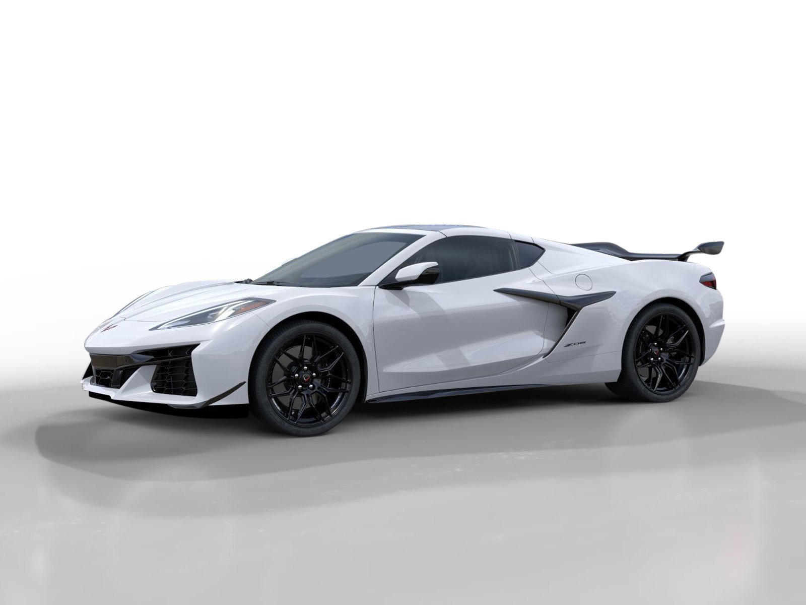New 2026 Arctic White Chevrolet Z06 3LZ image 1