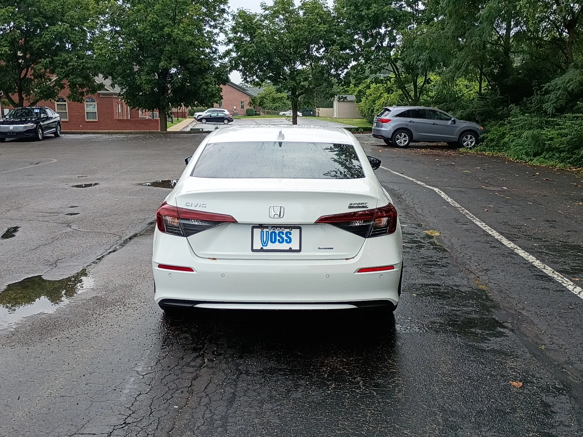 Certified Used 2025 WHITE Honda Sport image 4