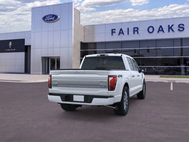 New 2026 Star White Metallic Tri-Coat Ford Platinum image 8