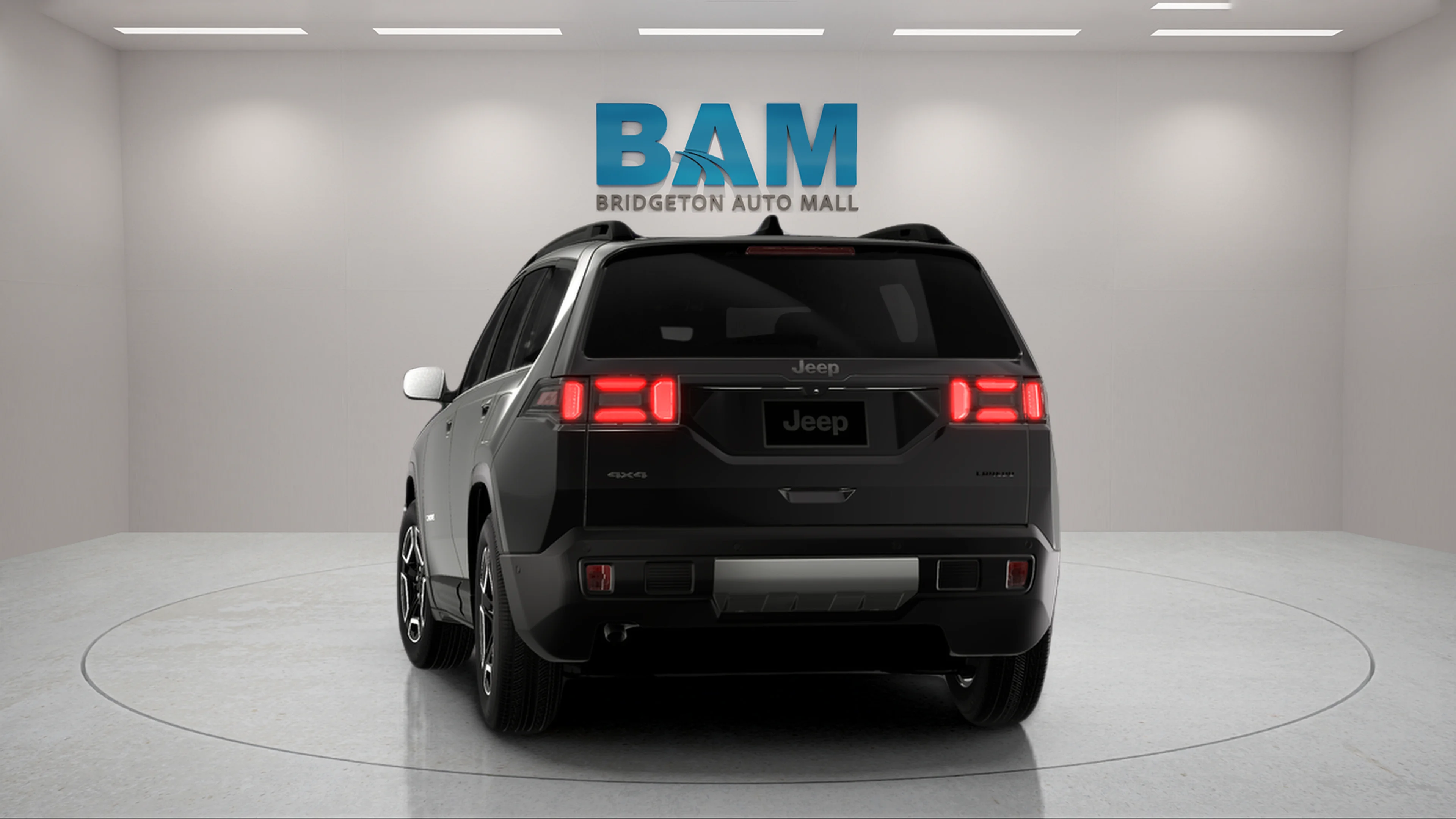 New 2026 Diamond Black Crystal Pearlcoat Jeep Laredo image 9
