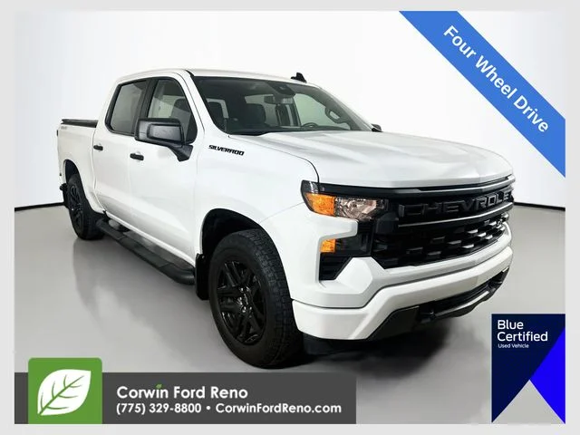 Certified Used 2023 Summit White Chevrolet Custom image 1