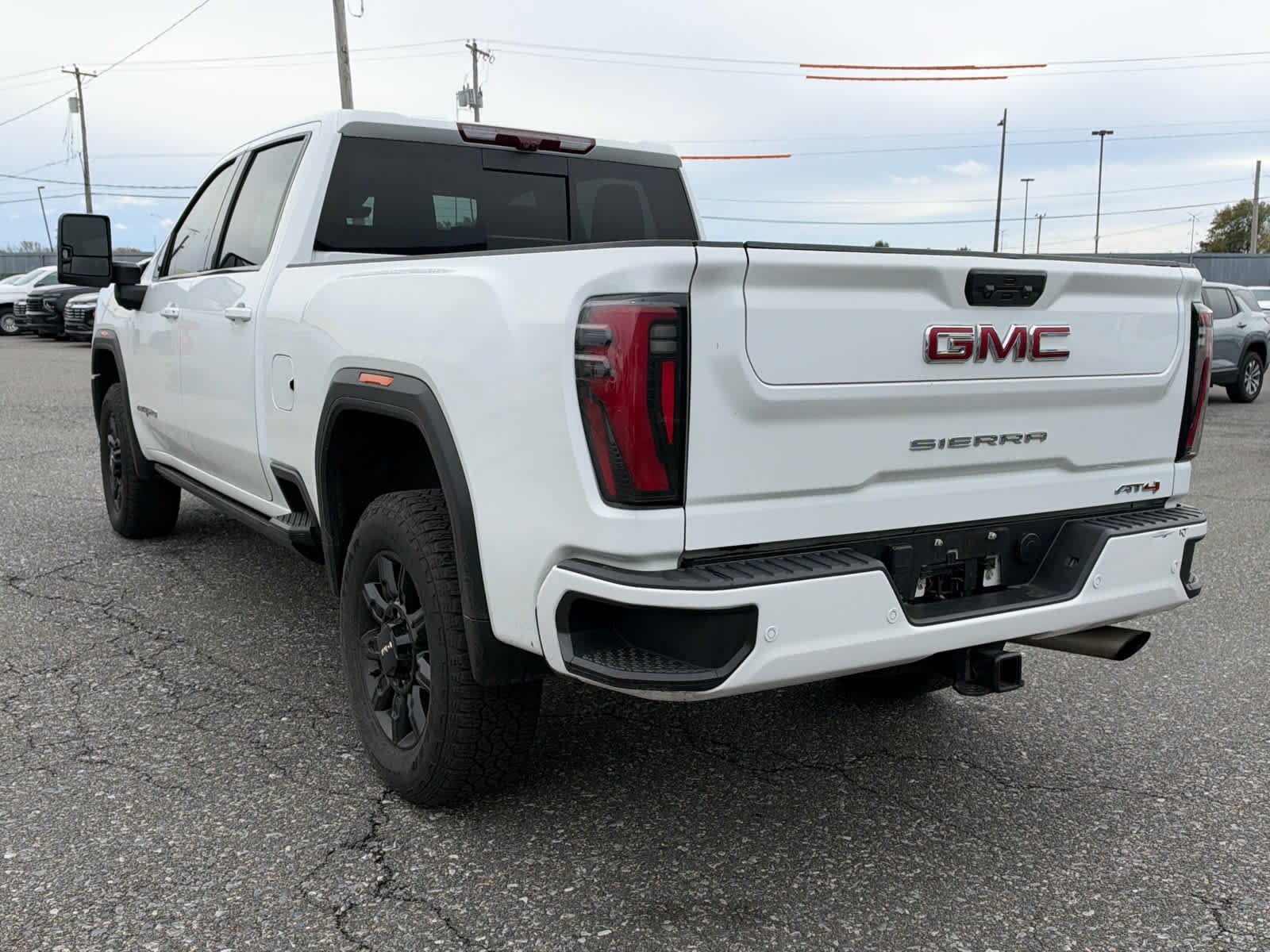Used 2024 Summit White GMC AT4 image 3