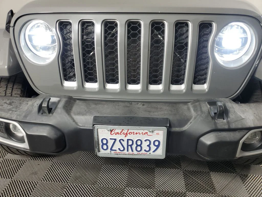 Used 2021 Gray Jeep Unlimited Sahara 4xe image 10