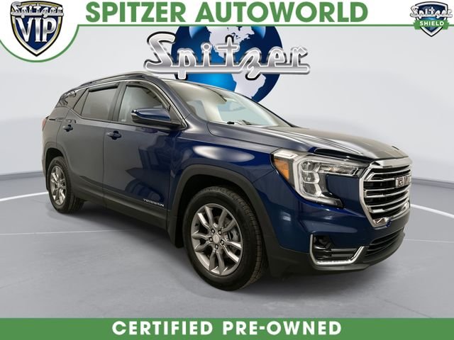 Used 2023 Blue GMC SLT image 1