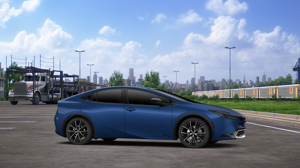New 2027 Reservoir Blue Toyota XLE AWD image 26