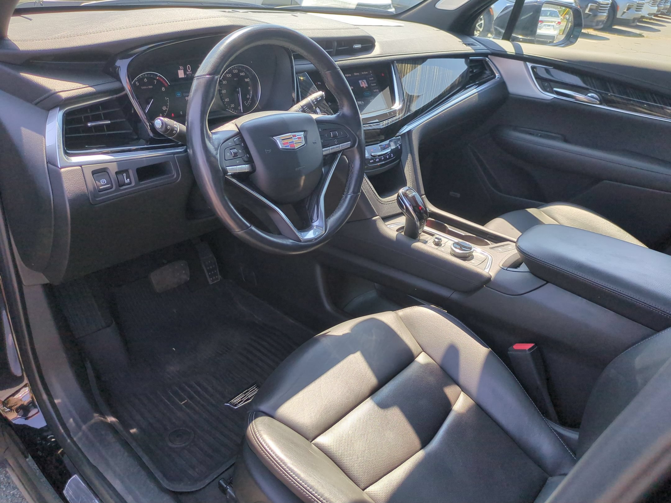 Used 2024 Stellar Black Metallic Cadillac AWD Premium Luxury image 16