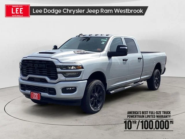 New 2026 Silver Ram BLACK EXPRESS CREW CAB 4X4 8