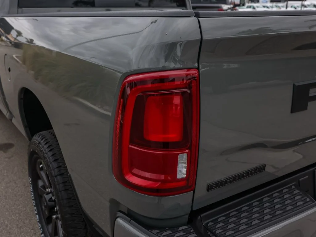New 2026 Ceramic Gray Clear-Coat Exterior Paint RAM Big Horn Night Edition image 6