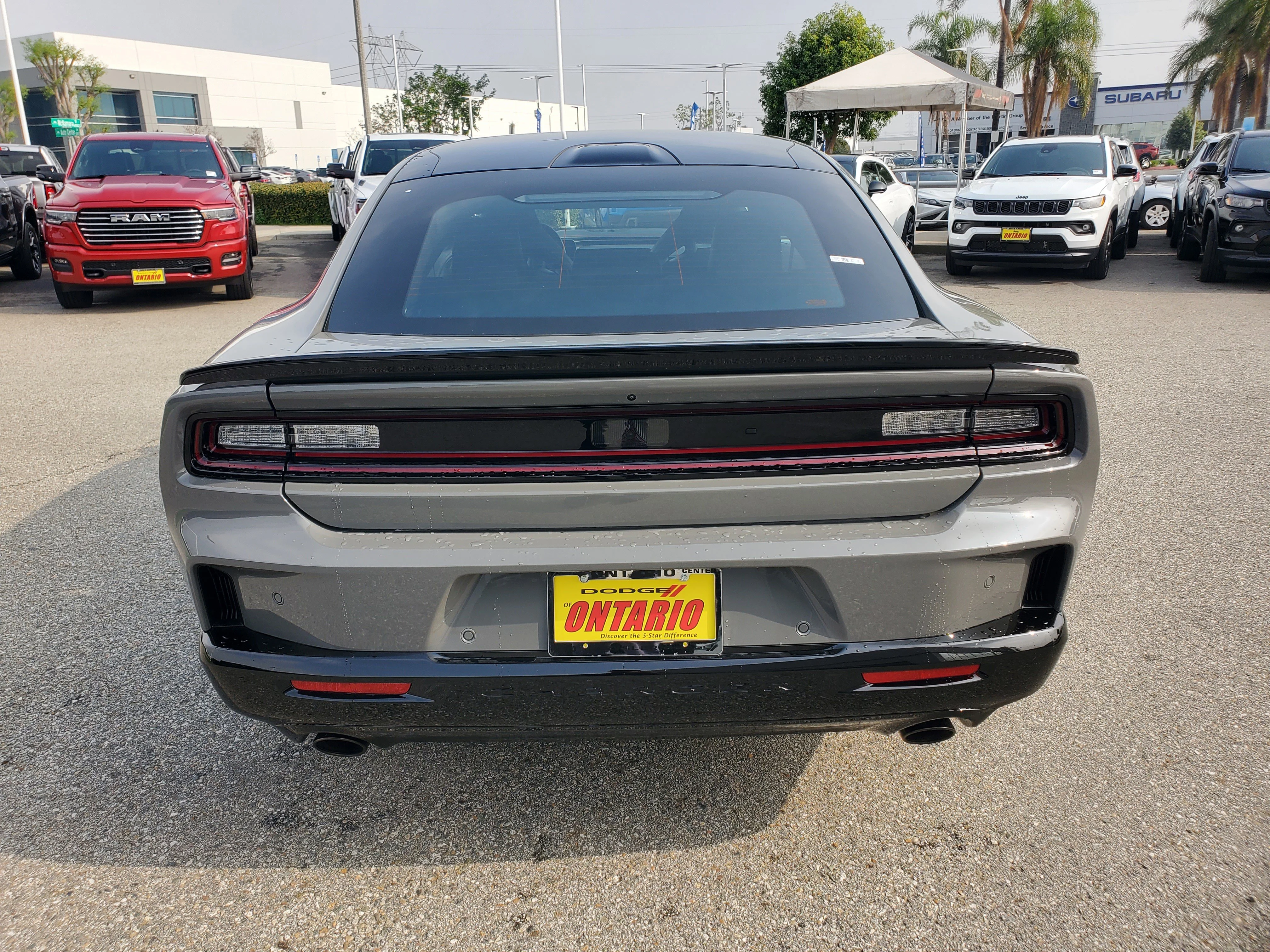 New 2026 Destroyer Gray Exterior Paint Dodge R/T Scat Pack image 4