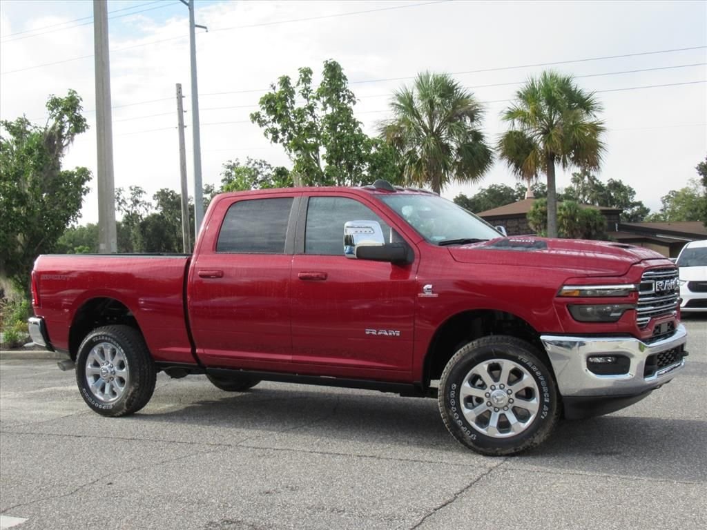 New 2026 Molten Red Pearl-Coat Exterior Paint RAM Laramie image 2