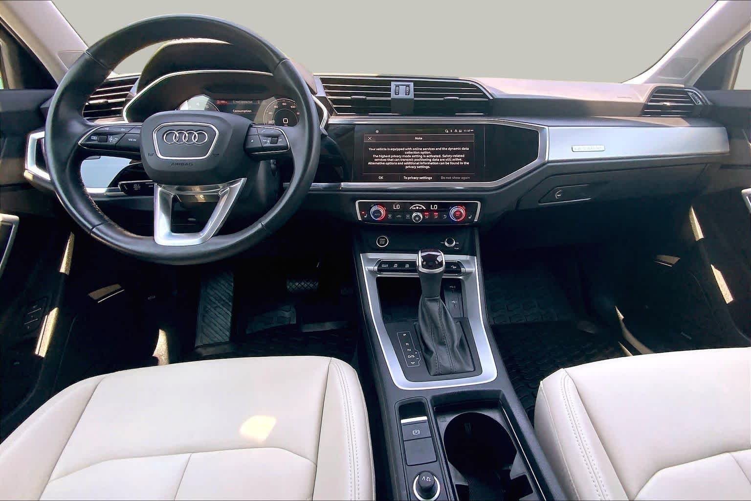 Used 2024 Glacier White Metallic Audi S line Premium Plus image 16