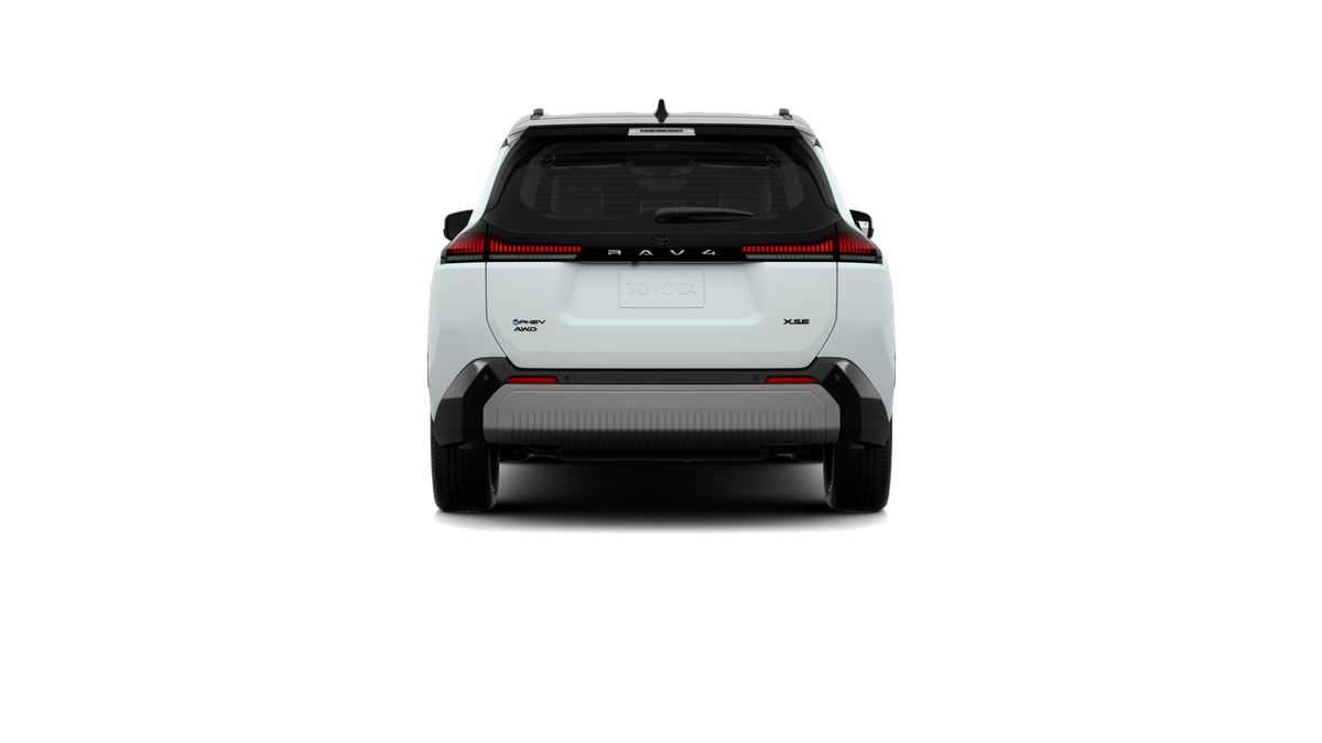 New 2026 Wind Chill Pearl with Midnight Black Metallic roof Toyota XSE image 9