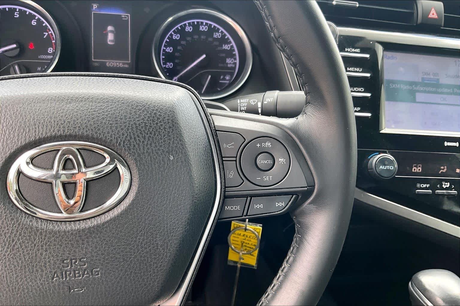 Used 2020 Galactic Aqua Mica Toyota SE image 24